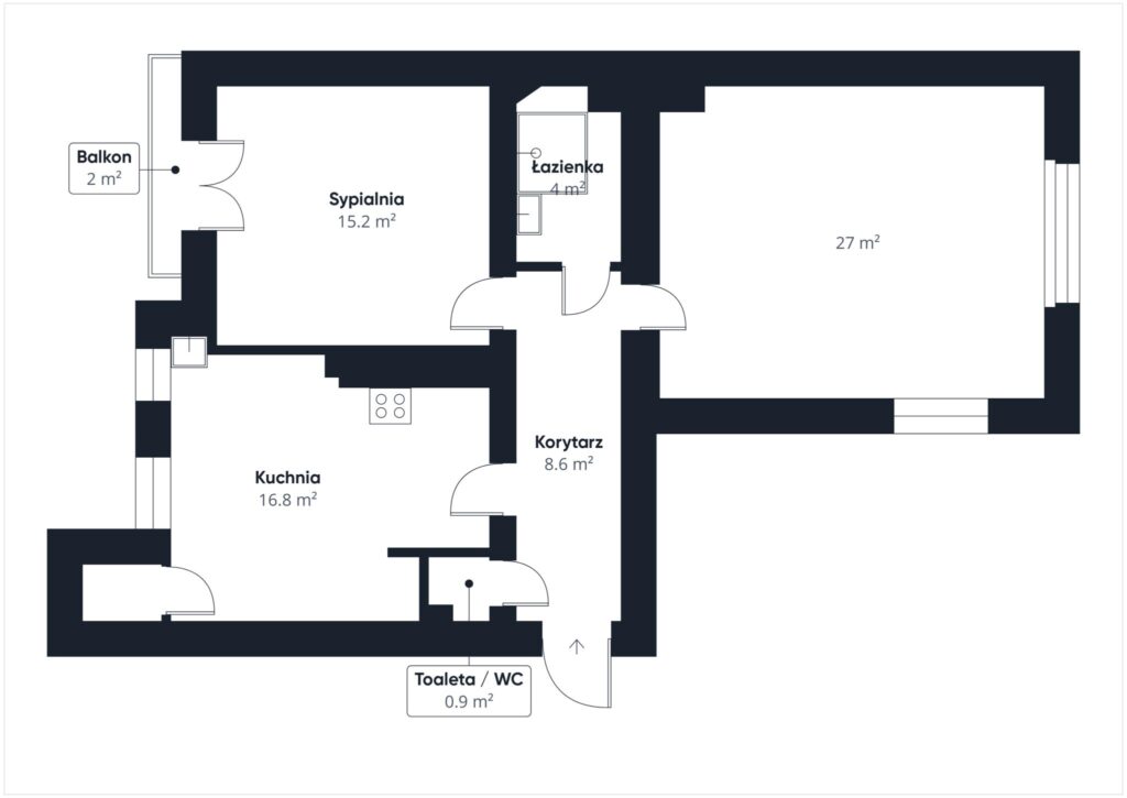 Mieszkanie 73 m² w centrum miasta. - zdjęcie 18