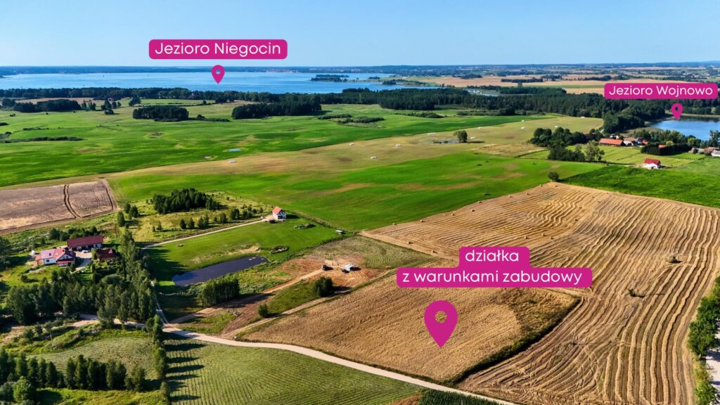 Piękna działka 1,03 ha w Kleszczewie – Mazury - zdjęcie 3