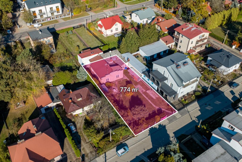 Kobyłka | Działka 774 m² | Bliźniak 2x2 lokale - zdjęcie 1