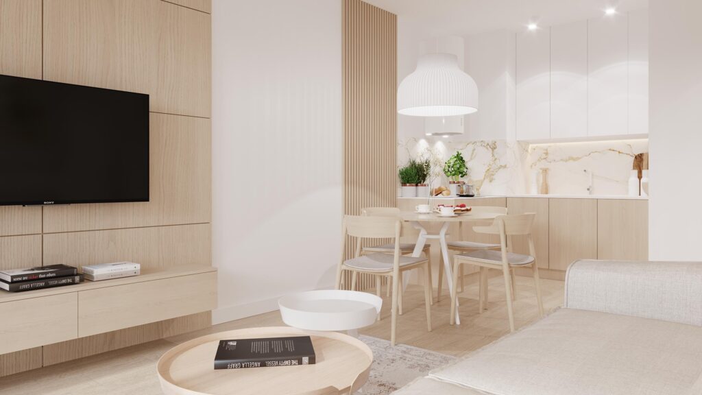 Nowoczesny apartament nad jeziorem - zdjęcie 7