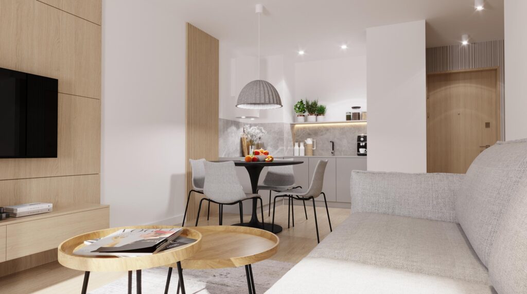 Nowoczesny apartament nad jeziorem - zdjęcie 5