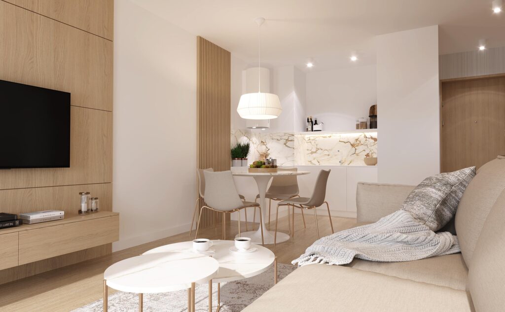 Nowoczesny apartament nad jeziorem - zdjęcie 4