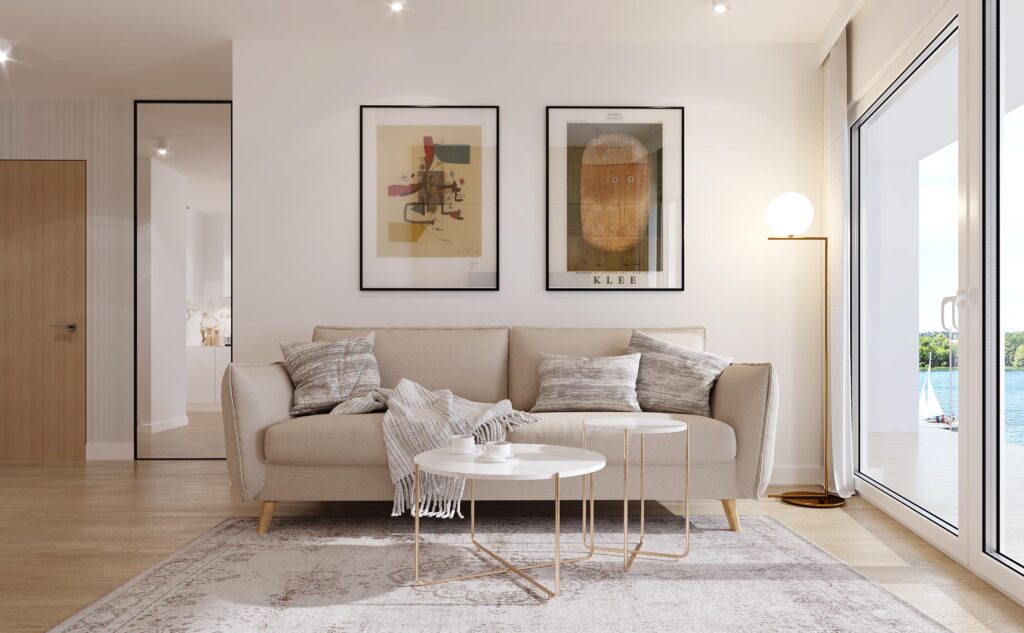 Nowoczesny apartament nad jeziorem - zdjęcie 7