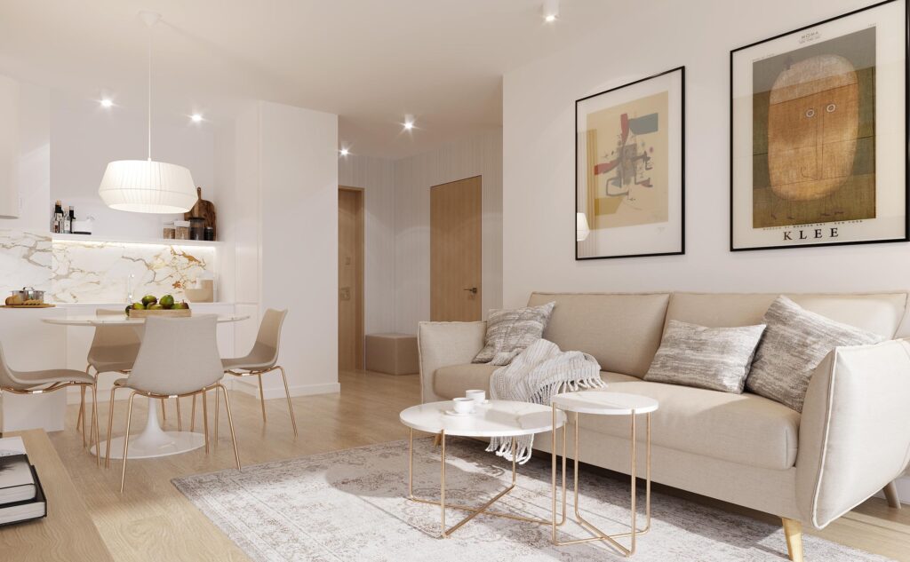 Nowoczesny apartament nad jeziorem - zdjęcie 5