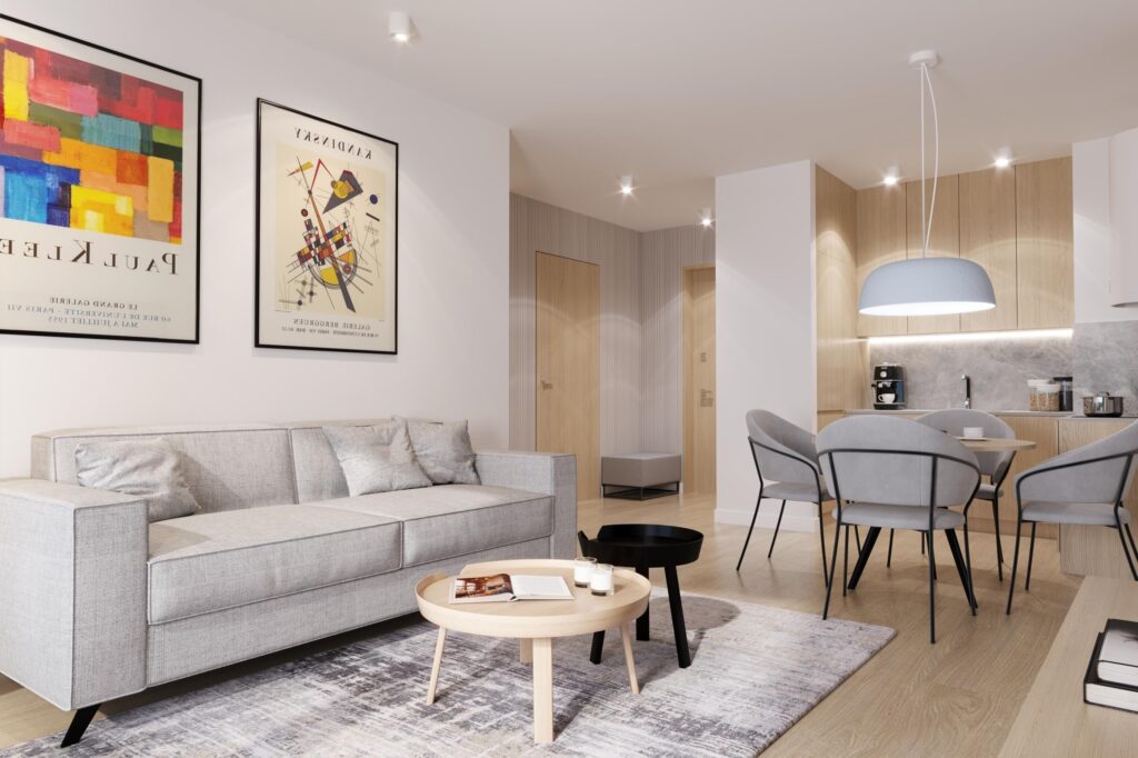 Nowoczesny apartament nad jeziorem - zdjęcie 4