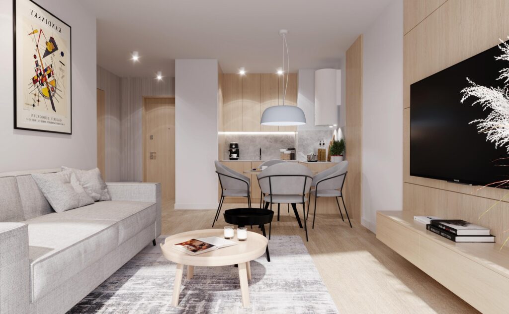 Nowoczesny apartament nad jeziorem - zdjęcie 6