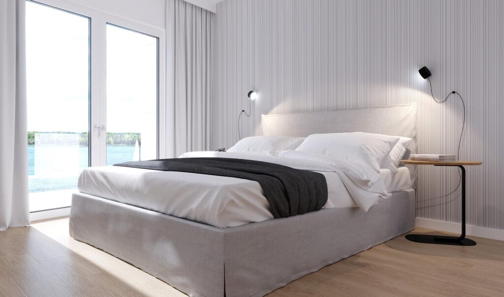 Nowoczesny apartament nad jeziorem - zdjęcie 7