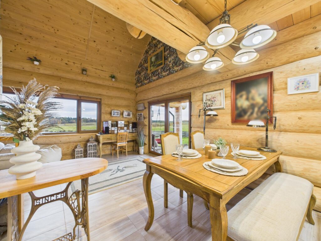 Dom z bali 150m² oraz duża działka 4 ha - zdjęcie 2