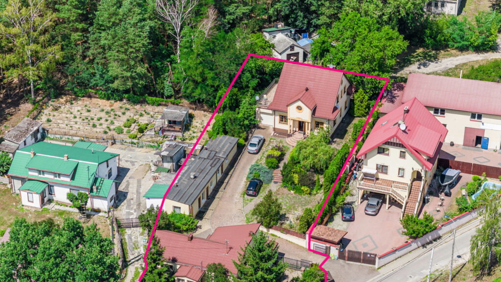 Działka 1379 m2 z zabudową 2 domów w Wesołej - zdjęcie 12