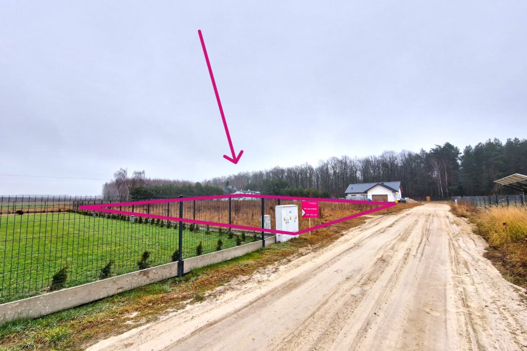 Działka budowlana 2958m2, z możliwoscią podziału - zdjęcie 1