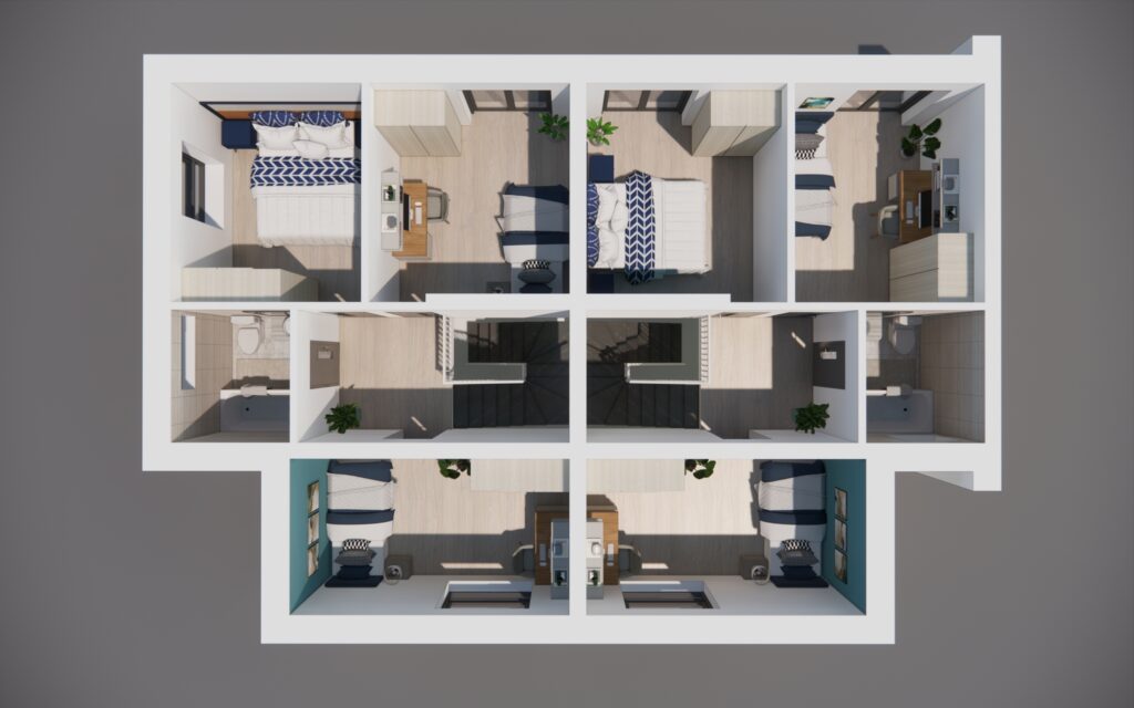 Bliźniak w cenie mieszkania , ogród 400m2 - zdjęcie 7