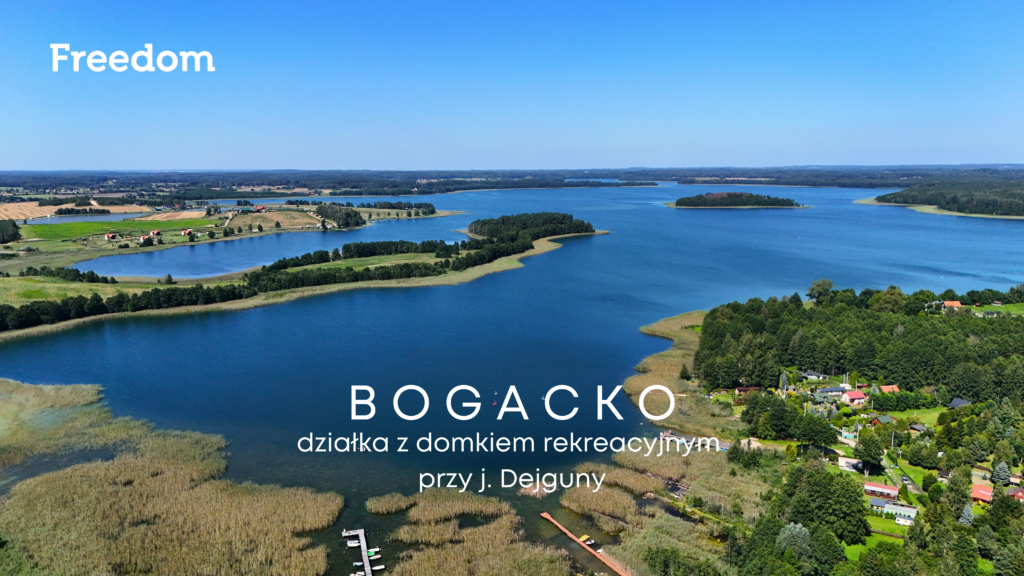 Mazury / działka / domek nad jeziorem / Bogacko - zdjęcie 1