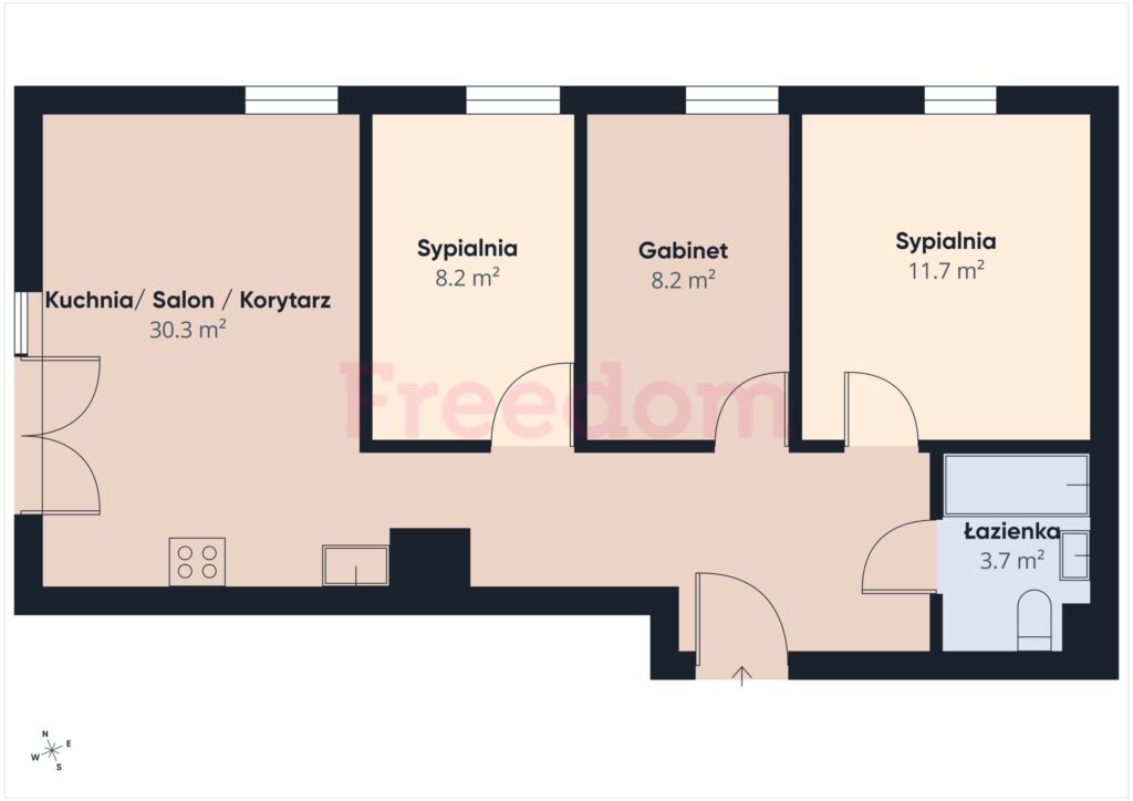 4 pokoje z ogrodem i miejscem post. - Wieliczka - zdjęcie 3