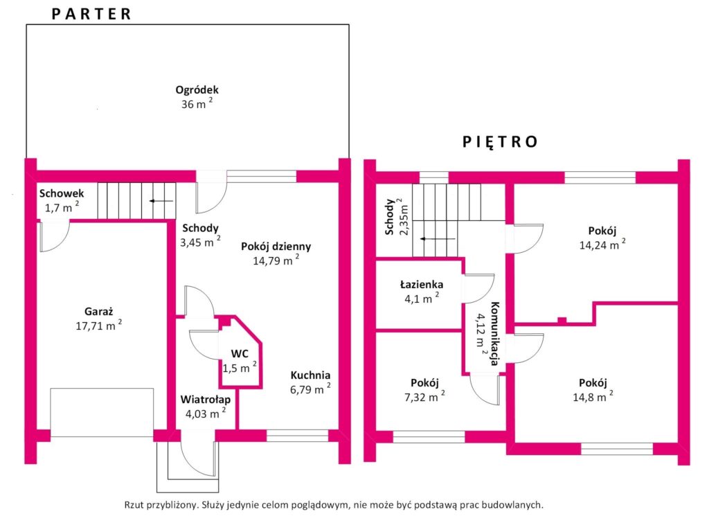 Atrakcyjny segment z ogródkiem i garażem - zdjęcie 7