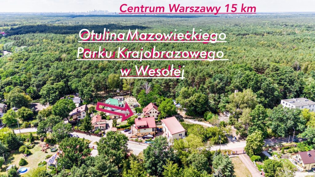 2 domy z widokiem na Mazowiecki Park Krajobrazowy - zdjęcie 1