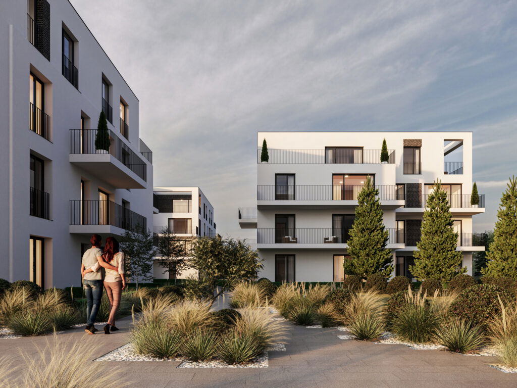 Nove Ogrody Elbląg -apartamentowce z halą garażową - zdjęcie 9