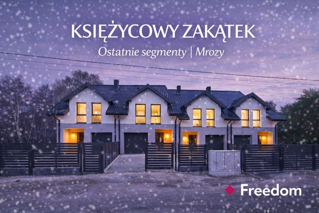 Księżycowy zakątek segment 121m2 na działce 165m2 - zdjęcie 1
