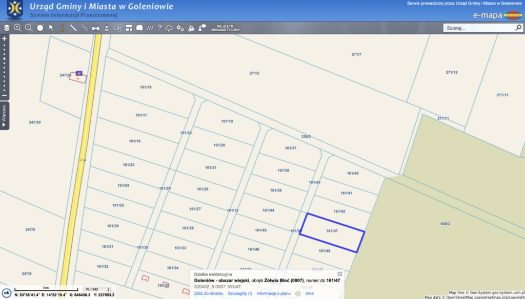 Działka 1685m2 przy lesie, Żółwia Błoć, Goleniów - zdjęcie 5