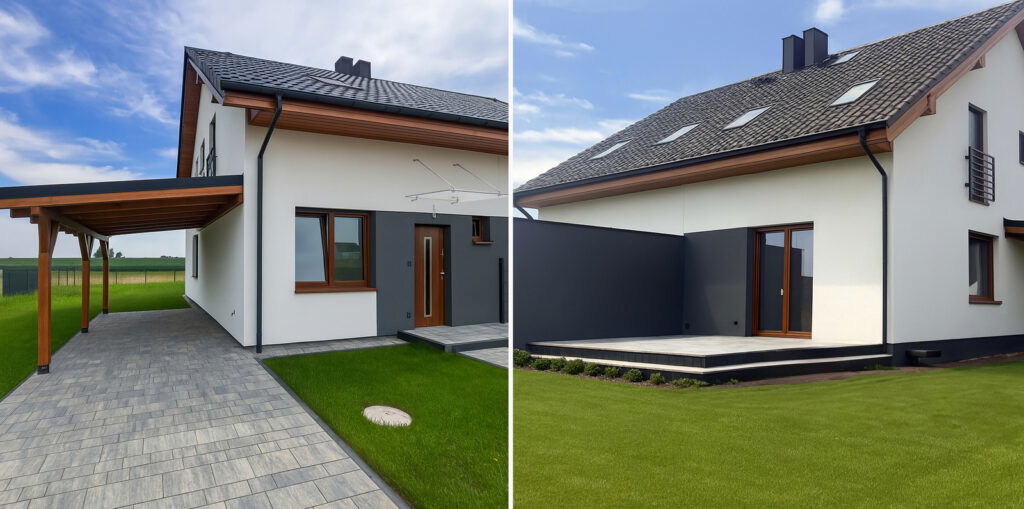 Nowoczesny dom w Gortatowie - zdjęcie 1