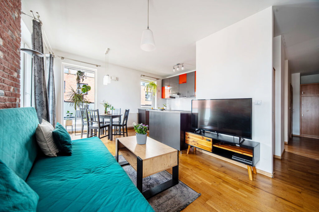 Nowoczesne 2 pokoje przy Metrze Szwedzka – 45 m². - zdjęcie 2