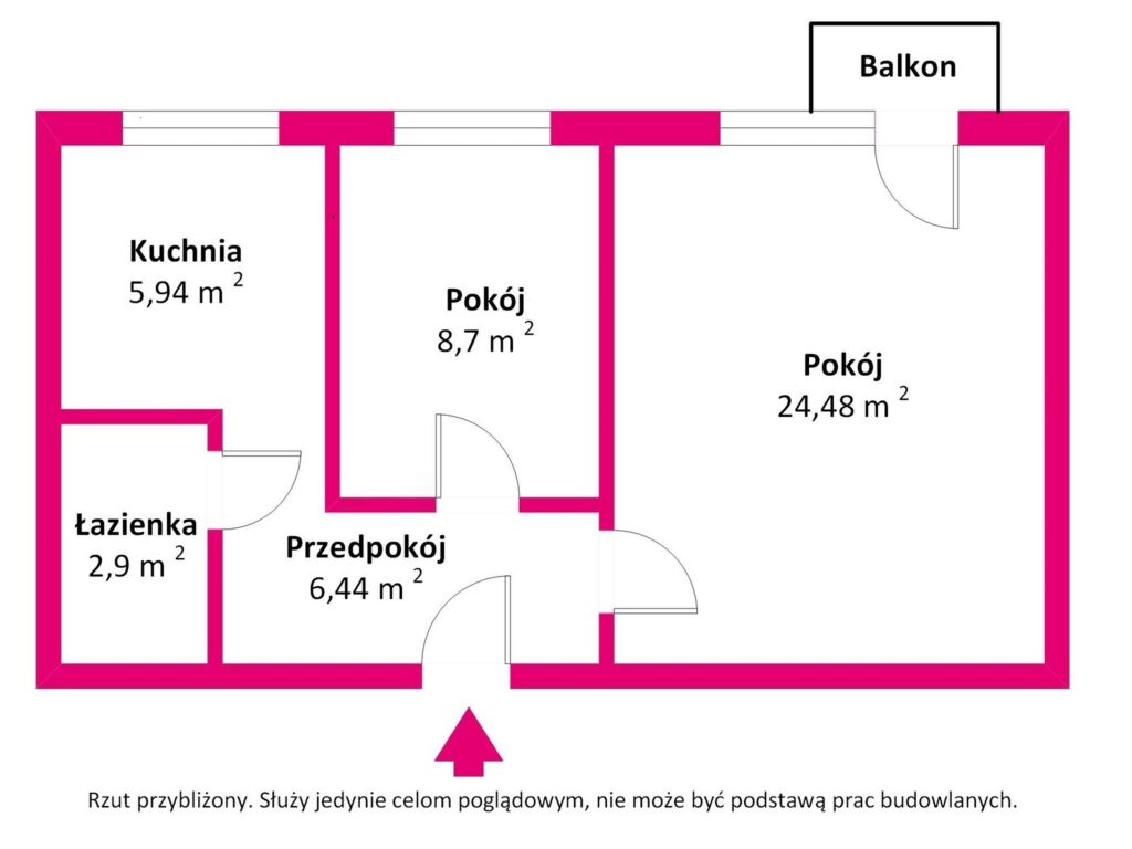 Jasne, przytulne, w świetnym miejscu | 2 pokoje - rzut 1