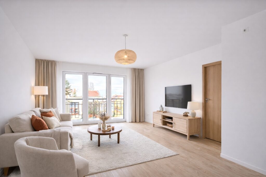 Przystań Włochy, 3 pokoje, 2 łazienki - zdjęcie 1