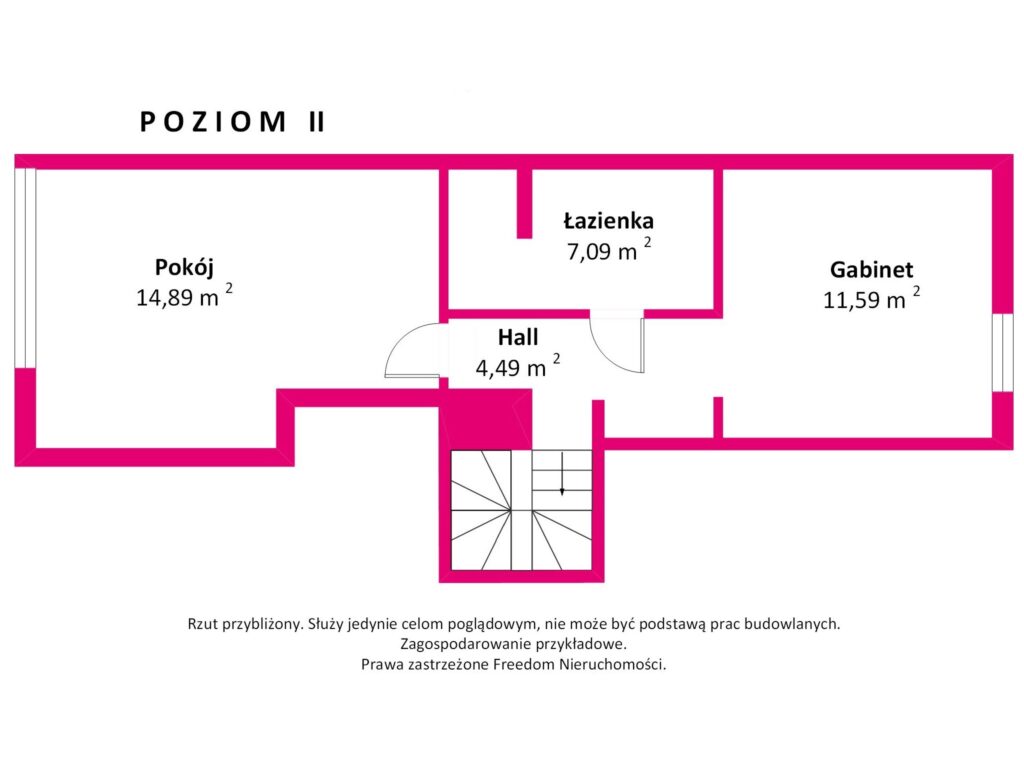 3 pokoje, 2 poziomy, Metro, balkon, parking. - zdjęcie 9