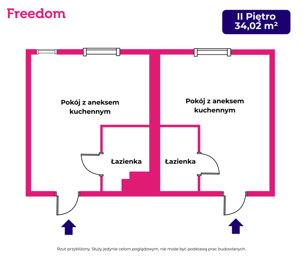 Gotowe mieszkania inwestycyjne -Katowice obok IKEA - rzut 1