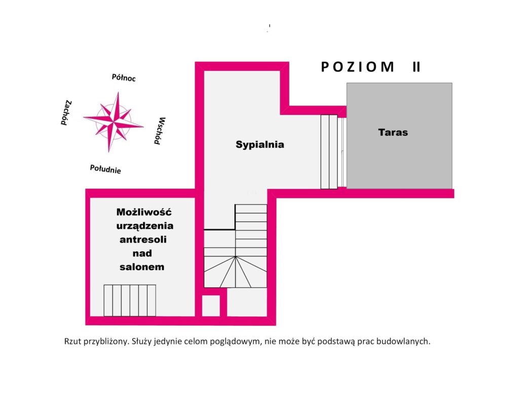 4 pokojowy, dwupoziomowy apartament, 84 m2 - zdjęcie 19