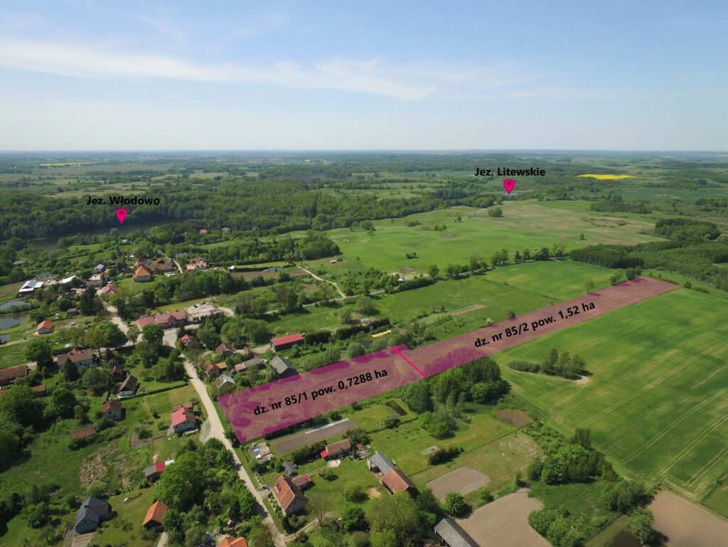 Duża działka z możliwością zabudowy Warmia Mazury - zdjęcie 1