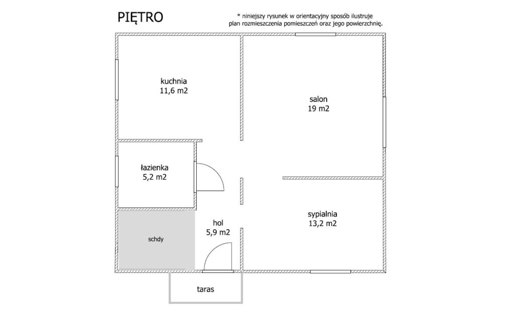 Twój biznes, Twój dom – idealna nieruchomość - rzut 2