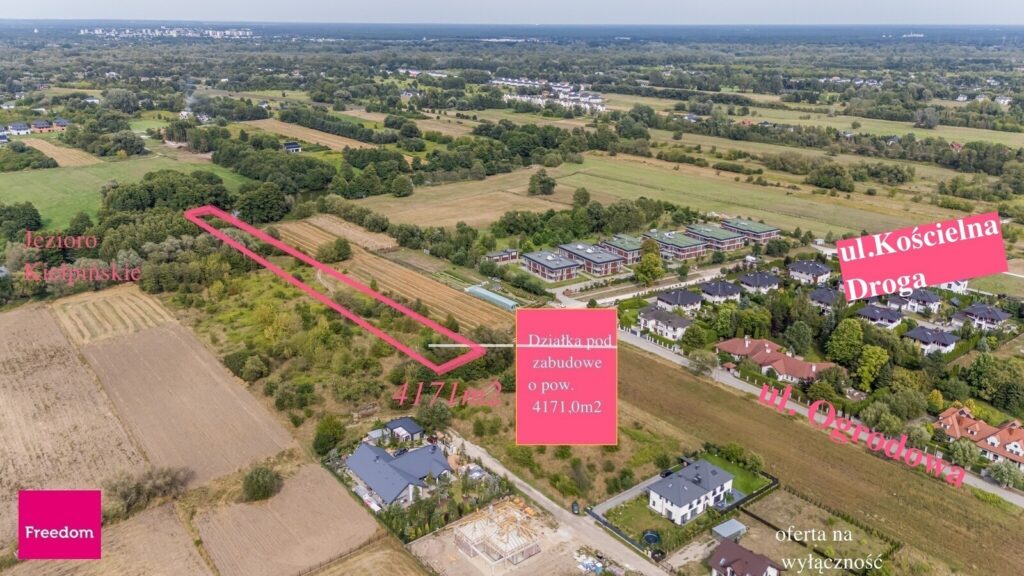 Działka budowlana Łomianki z dostępem do jeziora - zdjęcie 1