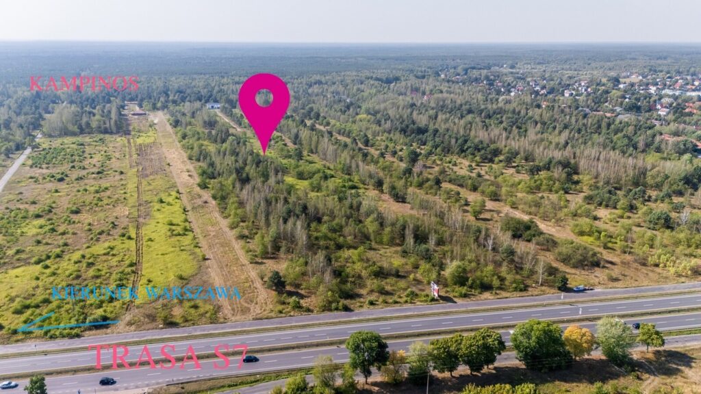 Działka budowlana Łomianki-Dziekanów blisko trasy - zdjęcie 5
