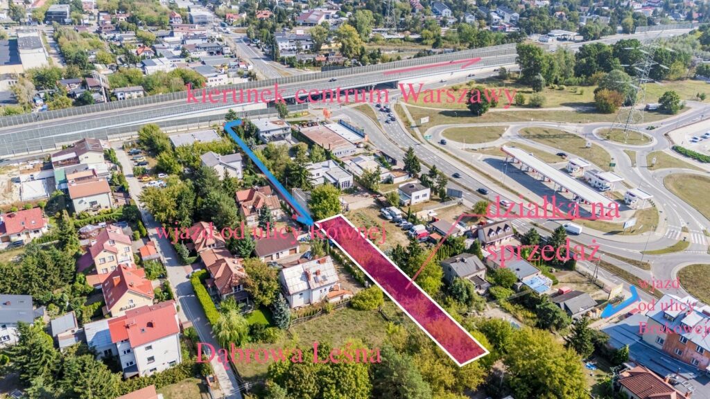 Działka budowlana 765m2, Ł.omianki - Dąbrowa - zdjęcie 1