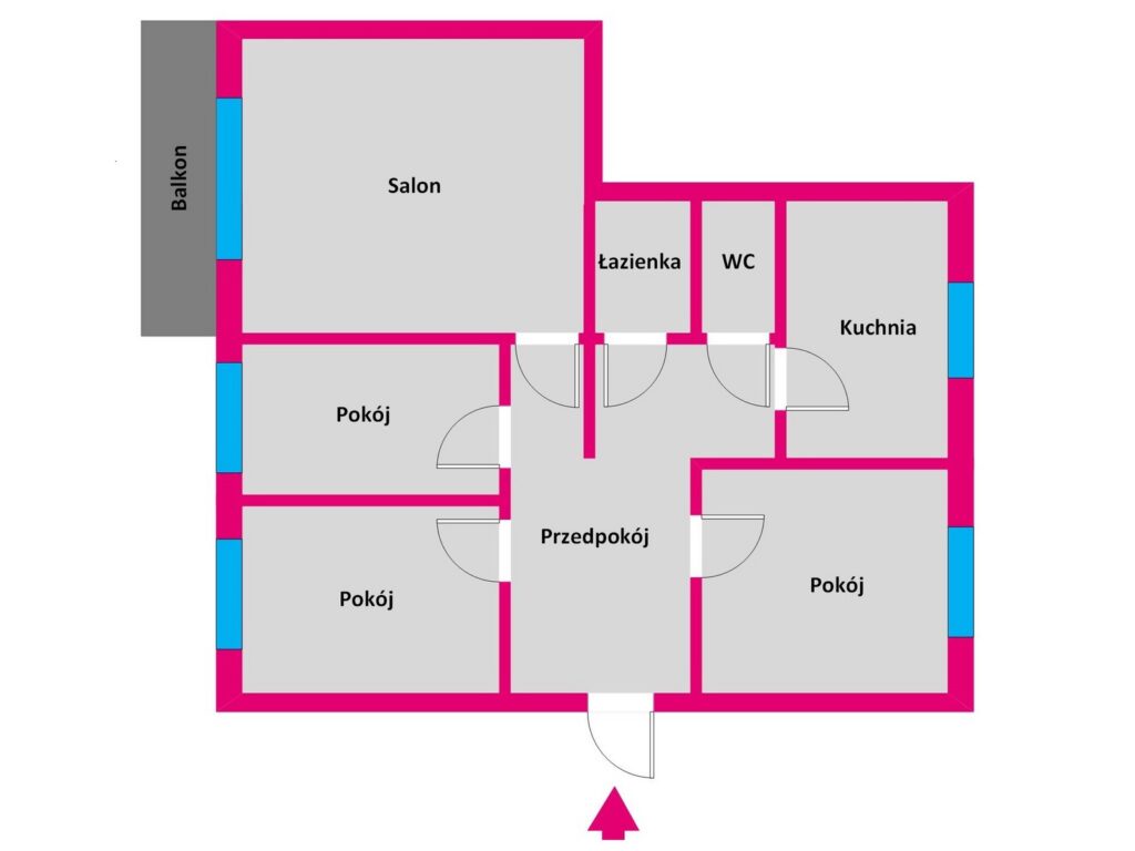 4 pokojowe mieszkanie Nowe Miasto, Rzeszów - zdjęcie 5