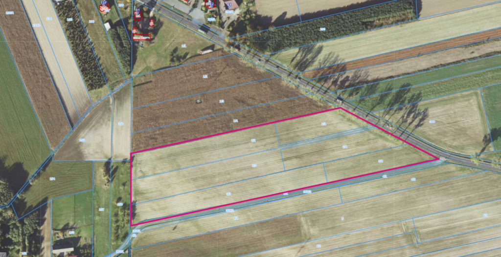 Działka inwestycyjna przy DK42 – 4,3 ha - zdjęcie 2