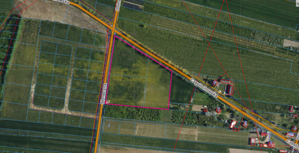 Działka usługowa 2,15 ha – Zawada k. Częstochowy - zdjęcie 3