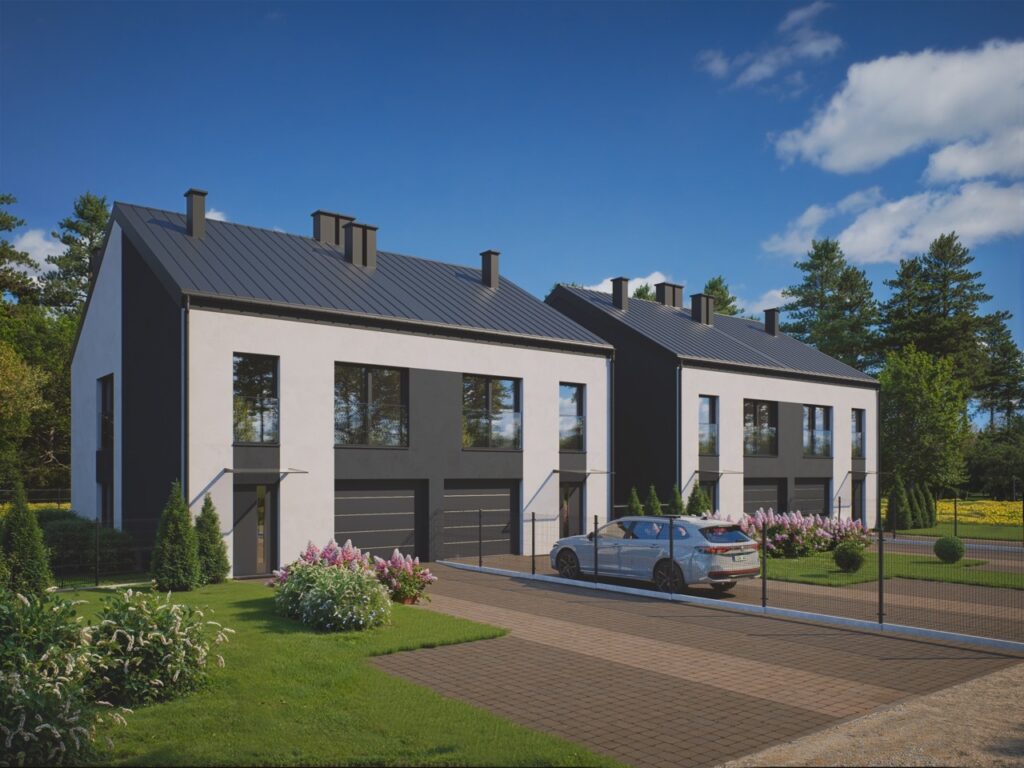 Bliźniak 121 m2 na działce 602,19 m2 - Kokoszki - zdjęcie 3