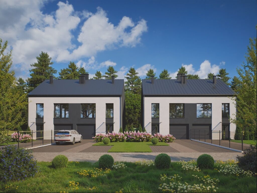 Bliźniak 121 m2 na działce 602,19 m2 - Kokoszki - zdjęcie 4