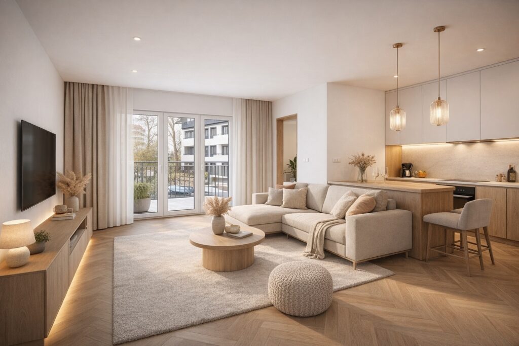 3 przestronne pokoje, Przystań Włochy - zdjęcie 1