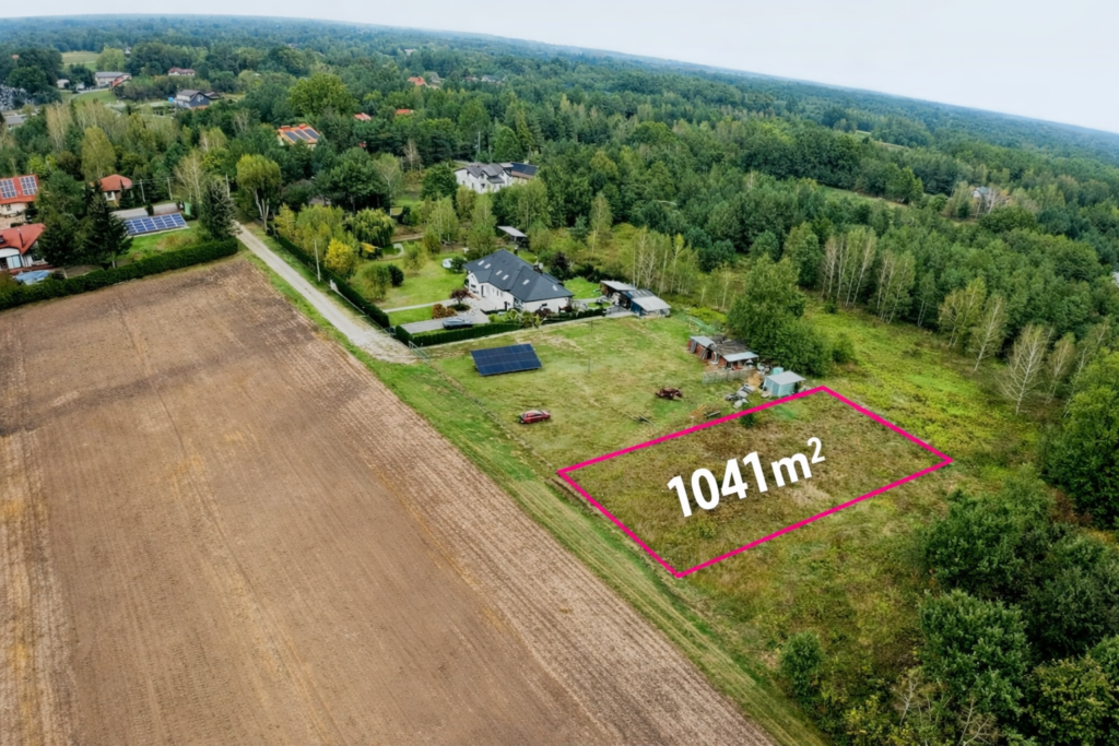 Działka 1041 m2 przy Kampinosie, Mpzp - zdjęcie 1