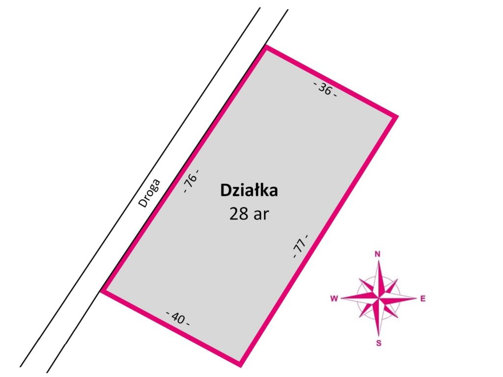 Działka 2883 m² przy lesie – Tarnobrzeg Ocice - zdjęcie 4