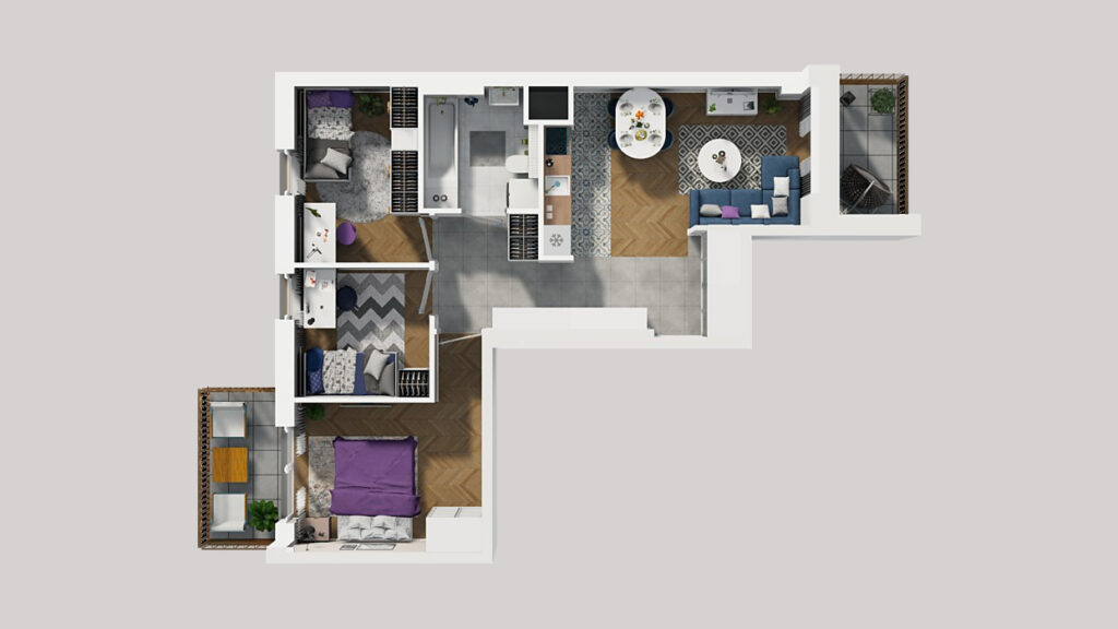 Zamieszkaj w nowym mieszkaniu ze strefą relaksu . - zdjęcie 5