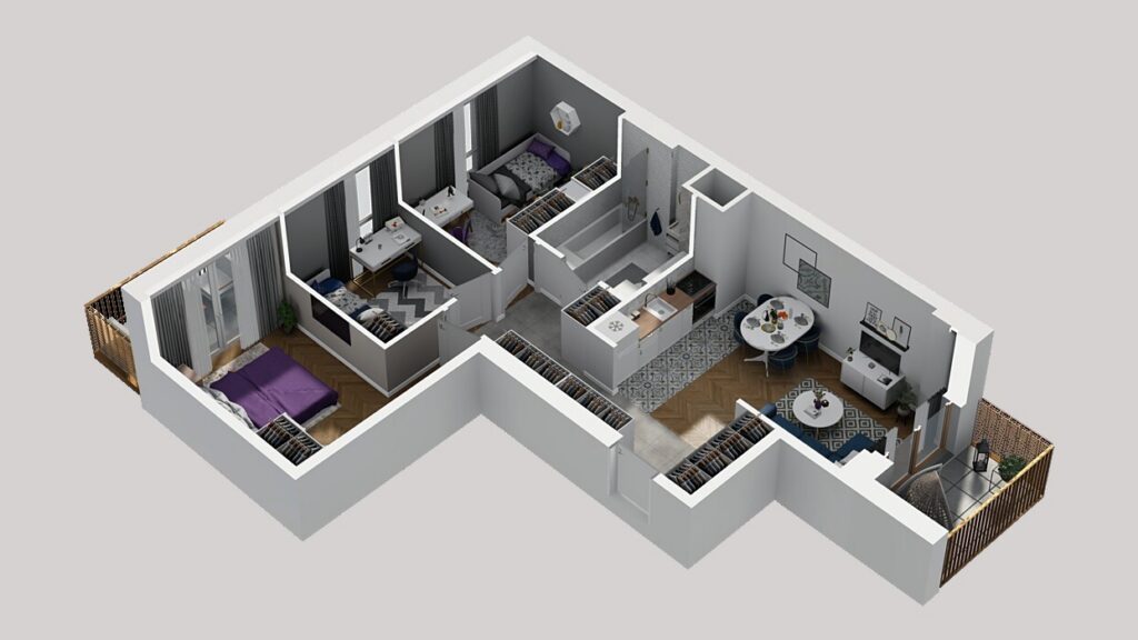 Zamieszkaj w nowym mieszkaniu ze strefą relaksu . - zdjęcie 6