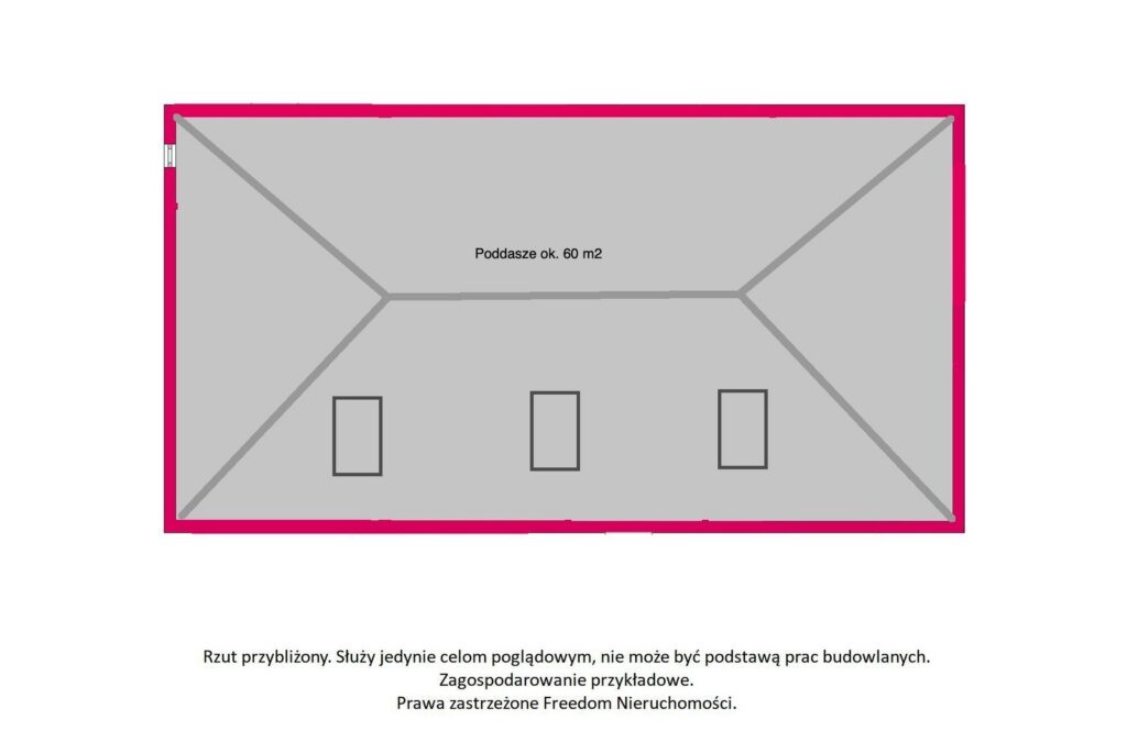 Nowy, parterowy dom + poddasze-na działce 1000 m2 - zdjęcie 4