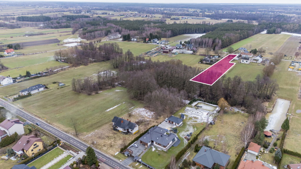 Działka 5651 m² Nowy Puznów k. Garwolina - zdjęcie 2