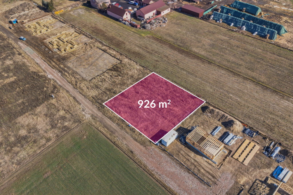 Działka budowlana 926m² w Garbatce, gm. Lesznowola - zdjęcie 3