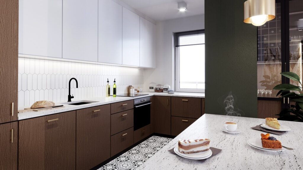 Apartament na ostatnim piętrze z dużym tarasem - zdjęcie 4