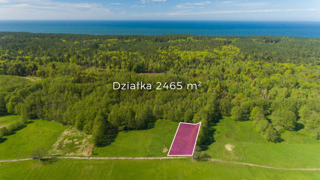 Działka w Krynicy Morskiej z widokiem na Zalew - zdjęcie 3