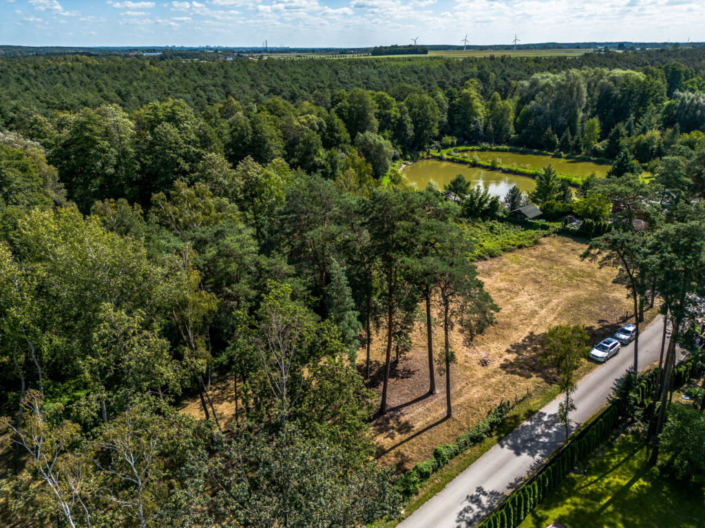Malownicza działka z WZ na dom i staw, 1,02 ha - zdjęcie 1